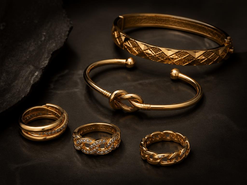 Gold Rings & Bracelets — Everyday Luxury